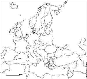 Internal borders of Europe 1938