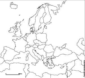 Internal borders of Europe 1945-1949